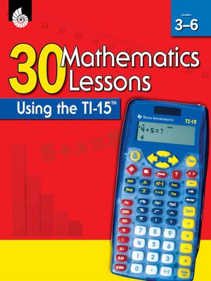 cover image of 30 Mathematics Lessons Using the TI-15